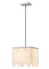 Z-Lite Viviana 1 Light Pendant in Polished Nickel Finish Model: 345P12-PN