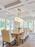 Z-Lite Viviana 7 Light Linear Chandelier in Polished Nickel Finish Model: 345-49L-PN