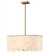 Z-Lite Viviana 8 Light Chandelier in Polished Nickel Finish Model: 345P20-PN