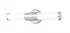 Z-Lite Warwick 1 Light Vanity in Brushed Nickel Finish Model: 1020-18W-BN-LED