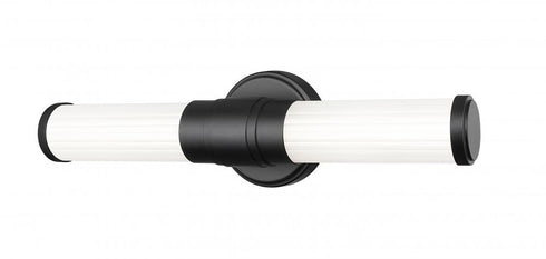 Z-Lite Warwick 1 Light Vanity in Brushed Nickel Finish Model: 1020-18W-BN-LED