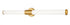 Z-Lite Warwick 1 Light Vanity in Brushed Nickel Finish Model: 1020-40W-BN-LED
