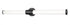 Z-Lite Warwick 1 Light Vanity in Brushed Nickel Finish Model: 1020-40W-BN-LED