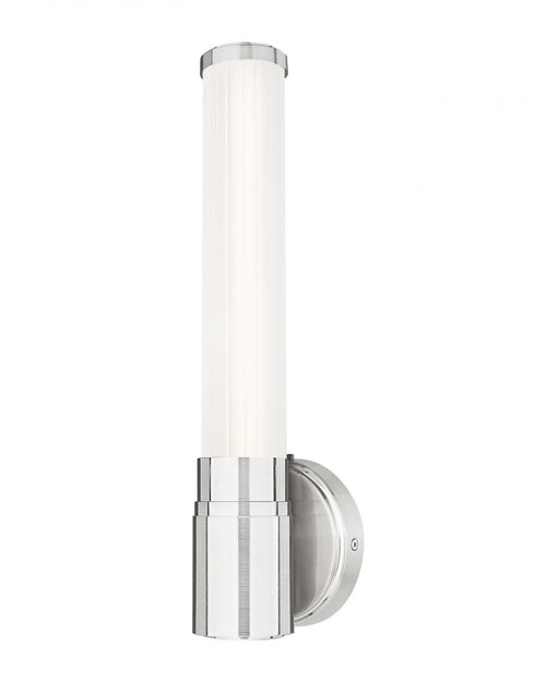 Z-Lite Warwick 1 Light Wall Sconce in Brushed Nickel Finish Model: 1020-1S-BN-LED