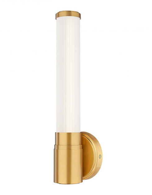 Z-Lite Warwick 1 Light Wall Sconce in Brushed Nickel Finish Model: 1020-1S-BN-LED