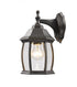 Z-Lite Waterdown 1 Light Outdoor Wall Light in Black Finish Model: T20-BK