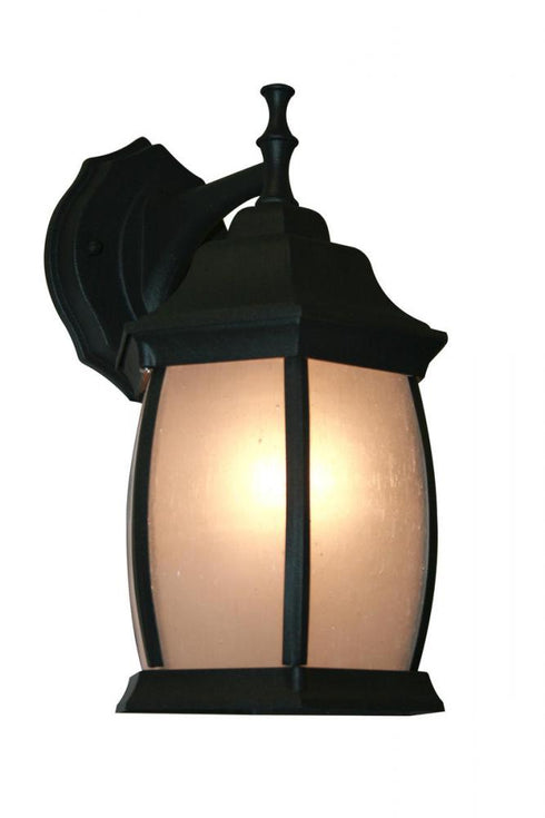Z-Lite Waterdown 1 Light Outdoor Wall Light in Black Finish Model: T20-BK