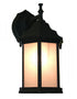 Z-Lite Waterdown 1 Light Outdoor Wall Light in Black Finish Model: T21-BK-F