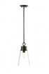 Z-Lite Wentworth 1 Light Pendant in Brushed Nickel Finish Model: 2300P8-BN