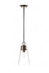 Z-Lite Wentworth 1 Light Pendant in Brushed Nickel Finish Model: 2300P8-BN
