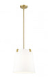 Z-Lite Weston 3 Light Pendant in Brushed Nickel Finish Model: 3501P13-BN