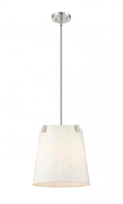 Z-Lite Weston 3 Light Pendant in Brushed Nickel Finish Model: 3502P13-BN