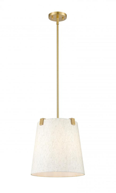 Z-Lite Weston 3 Light Pendant in Brushed Nickel Finish Model: 3502P13-BN