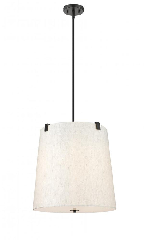 Z-Lite Weston 5 Light Pendant in Brushed Nickel Finish Model: 3502P18-BN