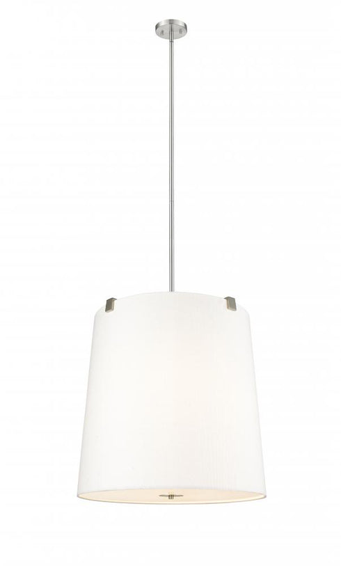 Z-Lite Weston 6 Light Pendant in Brushed Nickel Finish Model: 3501P24-BN