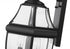 Z-Lite Westover 2 Light Outdoor Wall Light in Black Finish Model: 580M-BK
