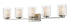 Z-Lite Willow 5 Light Vanity in Brushed Nickel Finish Model: 426-5V-BN
