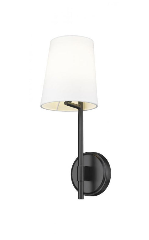 Z-Lite Winward 1 Light Wall Sconce in Brushed Nickel Finish Model: 816-1S-BN