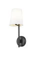 Z-Lite Winward 1 Light Wall Sconce in Brushed Nickel Finish Model: 816-1S-BN