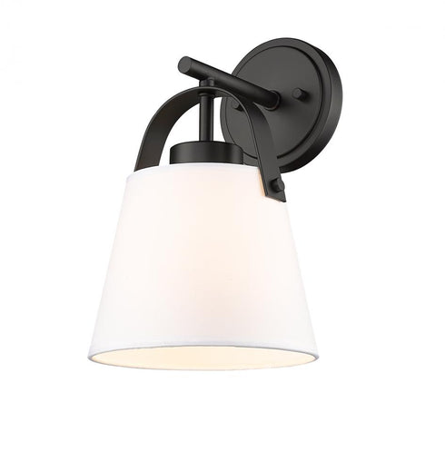 Z-Lite Z-Studio 1 Light Wall Sconce in Brushed Nickel Finish Model: 743-1S-BN
