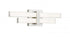 Z-Lite Zane 2 Light Vanity in Brushed Nickel Finish Model: 1008-18W-BN-LED