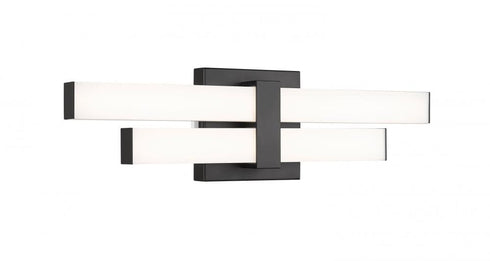 Z-Lite Zane 2 Light Vanity in Brushed Nickel Finish Model: 1008-18W-BN-LED