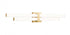Z-Lite Zane 2 Light Vanity in Brushed Nickel Finish Model: 1008-32W-BN-LED