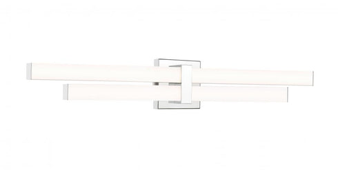 Z-Lite Zane 2 Light Vanity in Brushed Nickel Finish Model: 1008-32W-BN-LED