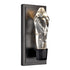 ZEEV Lighting Angelus LED 1 Light Crystal Vertical Wall Sconce in Brushed Black in Satin Brushed Black Finish Model: WS11408-LED-1-SBB