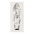 ZEEV Lighting Angelus LED 1 Light Crystal Vertical Wall Sconce in Matte White Model: WS11406-LED-1-MW