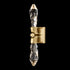 ZEEV Lighting Angelus LED 2 Light Crystal Duo Wall Sconce in Aged Brass Model: WS11409-LED-2-AGB