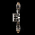 ZEEV Lighting Angelus LED 2 Light Crystal Duo Wall Sconce in Polished Nickel Model: WS11411-LED-2-PN