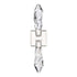 ZEEV Lighting Angelus LED 2 Light Crystal Duo Wall Sconce in Polished Nickel Model: WS11411-LED-2-PN