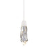 Zeev Lighting ANGELUS LED 3CCT Inimitable Crafted Crystal in Aged Brass Mini Pendant Model: MP11401-LED-AGB