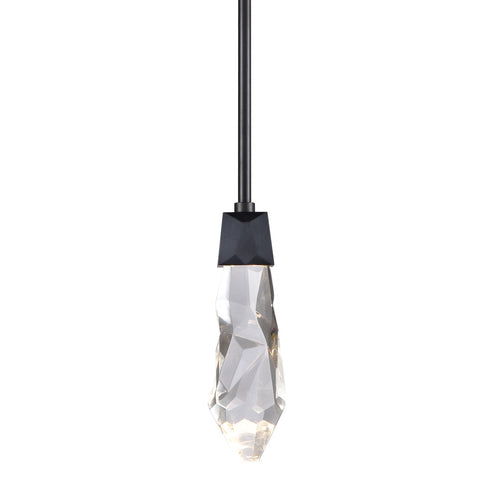 Zeev Lighting ANGELUS LED 3CCT Inimitable Crafted Crystal in Aged Brass Mini Pendant Model: MP11401-LED-AGB