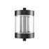 ZEEV Lighting Claro Outdoor LED 12 Inch Round Glass Crystal Sconce in Matte Black Model: EW11113-LED-12R-MBK