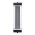 ZEEV Lighting Claro Outdoor LED 35 Inch Square Glass Crystal Sconce in Matte Black Model: EW11103-LED-35S-MBK