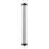 ZEEV Lighting Claro Outdoor LED 72 Inch Round Glass Crystal Sconce in Matte Black Model: EW11117-LED-72R-MBK