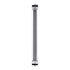 ZEEV Lighting Claro Outdoor LED 72 Inch Square Glass Crystal Sconce in Matte Black Model: EW11105-LED-72S-MBK