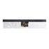 Zeev Lighting LUCUS 1 Light LED 3CCT 26 Inch Thick Engraved Crystals in Satin Brushed Black Vanity Light Model: VL11506-LED-24A-SBB