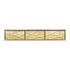 ZEEV Lighting Lucus 27 Inch LED Crystal Wall Sconce in Aged Brass Model: VL11510-LED-24B-AGB