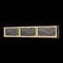 ZEEV Lighting Lucus 27 Inch LED Crystal Wall Sconce in Satin Brushed Black Model: VL11512-LED-24B-SBB