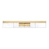 ZEEV Lighting Lucus 35 Inch LED Sleek Crystal Vanity in Aged Brass Model: VL11507-LED-36A-AGB