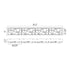 ZEEV Lighting Lucus 36 Inch LED Crystal Wall Sconce in Aged Brass Model: VL11513-LED-36B-AGB