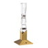 ZEEV Lighting Mamadim 2 Inch x2 Inch Unique Crystal Desk Lamp in Aged Brass Model: DL11365-LED-1-2x2-AGB