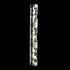Zeev Lighting MAMADIM 6 Light LED 3CCT 6 Light 54 Inch Unique 2 Inch x2 Inch Carved Crystals Luxury in Polished Nickel Linear Vanity W Model: VL11329-LED-54-2x2-PN