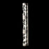 Zeev Lighting MAMADIM 6 Light LED 3CCT 6 Light 54 Inch Unique 2 Inch x2 Inch Carved Crystals Luxury in Polished Nickel Linear Vanity W Model: VL11329-LED-54-2x2-PN