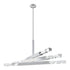 ZEEV Lighting Mamadim 60 Inch LED 6 Light Crystal Chandelier in Matte White Model: CD11350-LED-6-3x3-MW