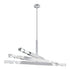 ZEEV Lighting Mamadim 60 Inch LED 6 Light Crystal Chandelier in Matte White Model: CD11350-LED-6-3x3-MW