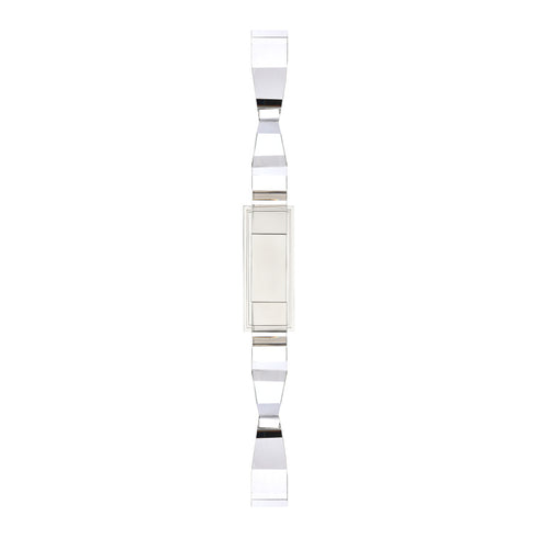ZEEV Lighting Mamadim LED 2 Inch x2 Inch Single Crystal Duo Wall Sconce in Polished Nickel Model: WS11319-LED-2-2x2-PN
